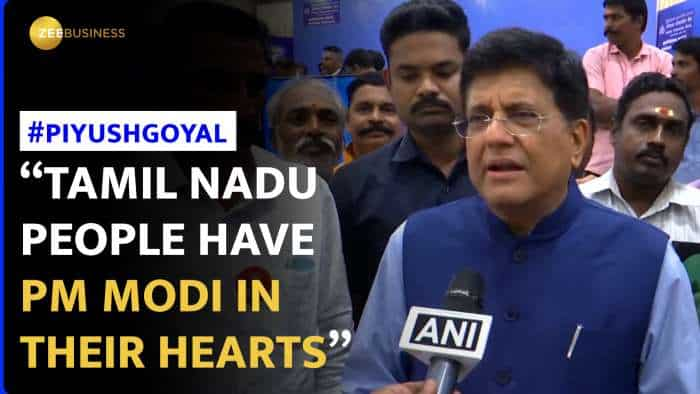 Piyush Goyal: Tamil Nadu Loves PM Modi, Eyes Viksit Bharat Collaboration