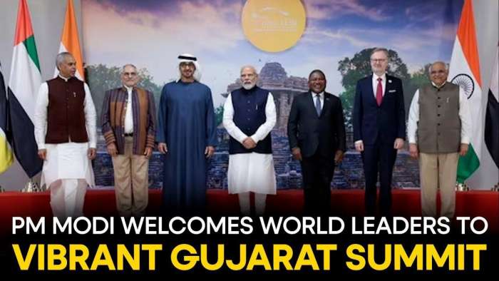 PM Modi Welcomes World Leaders to Vibrant Gujarat Summit 2024