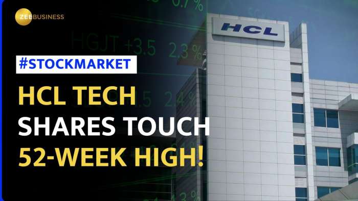 HCL Tech Hits Record Profits, Stock Soars | Stock Market News