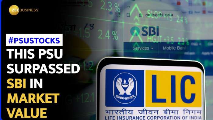 LIC Overtakes SBI in Market Capitalisation, Resumes Top PSU Position