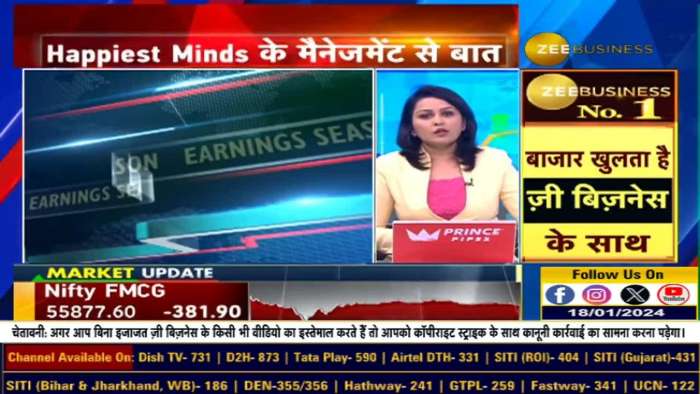 Unlocking Growth Secrets: Happiest Minds Management Reveals Profit Strategies | Results On Zee