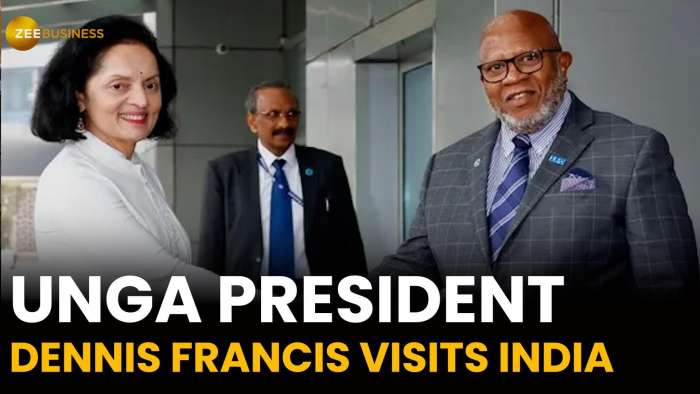 UN General Assembly President Dennis Francis Visits India for Talks on Priorities and Global Issues