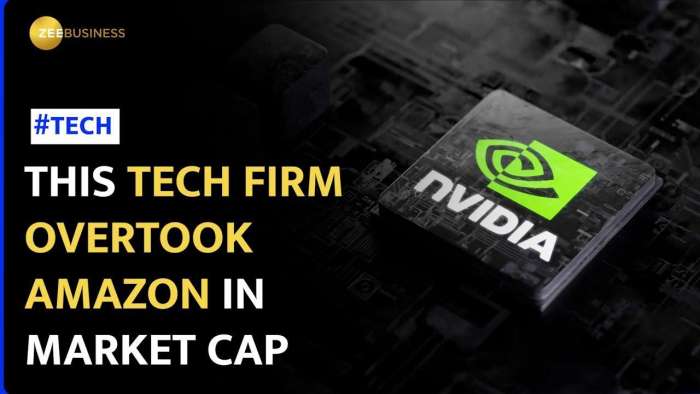 As Nvidia Surpasses Amazon In Market Cap, Will It Be Able To Overtake Alphabet?