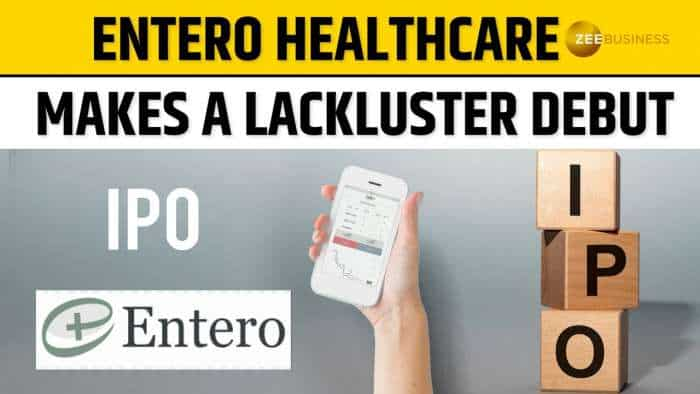 Entero Healthcare Stock Stumbles on Debut, Falls Below Issue Price | Stock Market News