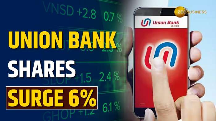 Union Bank Shares Jump 6% After Rs 3,000 Crore QIP Announcement | Stock Market News