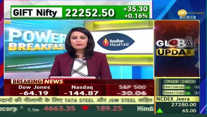 Power Breakfast: GIFT Nifty in green, slight fall in Dow futures. Stocks of the Day