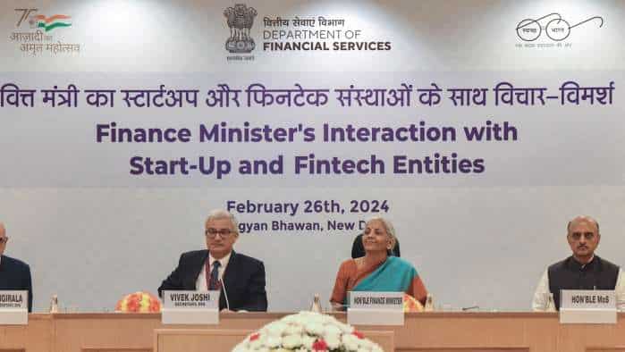  FM Nirmala Sitharaman chairs meeting with top executives of 50 fintech firms  