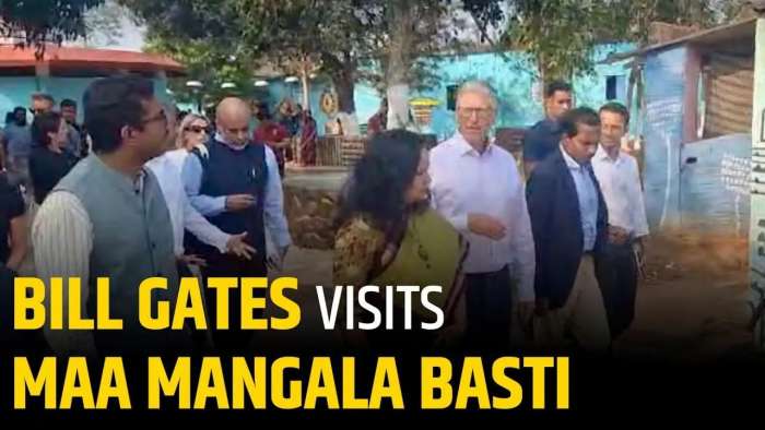 WATCH | Microsoft Co-Founder Bill Gates Visits Maa Mangala Slum, Discusses Basic Amenities