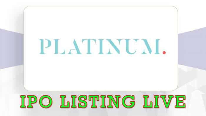  Platinum Industries IPO Listing LIVE Updates: Shares to debut on Dalal Street today - Check Anil Singhvi's View 