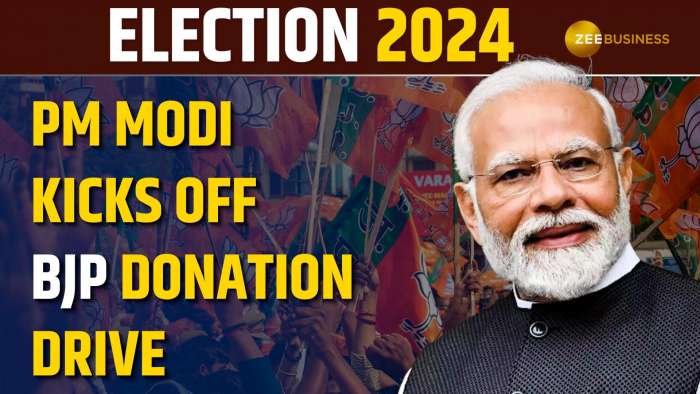 Prime Minister Modi Kickstarts Donation Drive for BJP Ahead of 2024 Elections