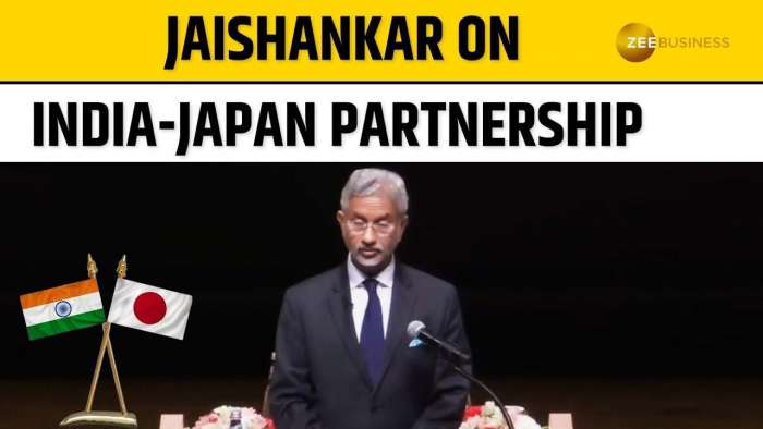 Jaishankar in Japan: India and Japan Are In Talks For Emerging Technologies 