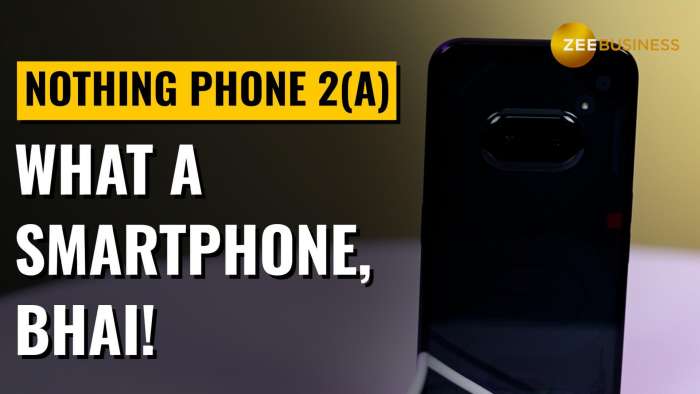 Nothing Phone 2(a) Review: Premium Experience On A Budget!