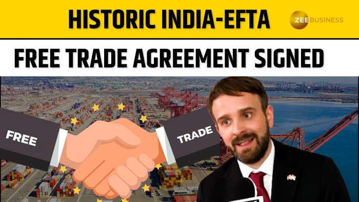 India Seals Historic Free Trade Agreement with EFTA