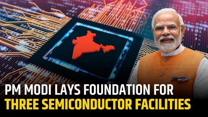 PM Modi Unveils Foundation Stone for Rs 1.25 Lakh Crore Investment in Three Semiconductor Plants
