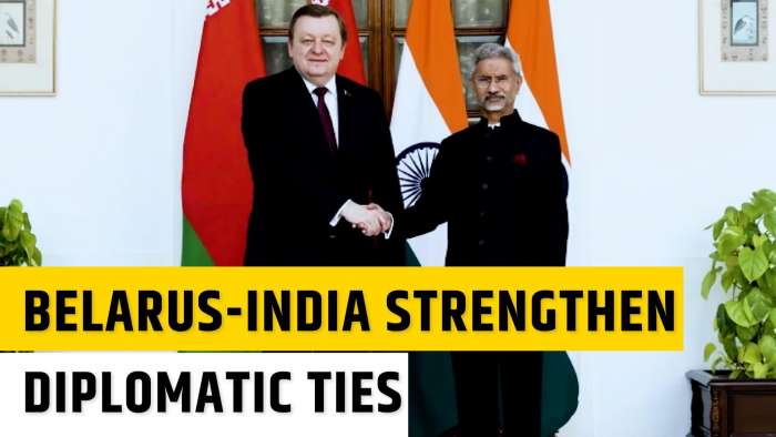 Belarus Foreign Minister Sergei Aleinik Discusses Bilateral Ties with India