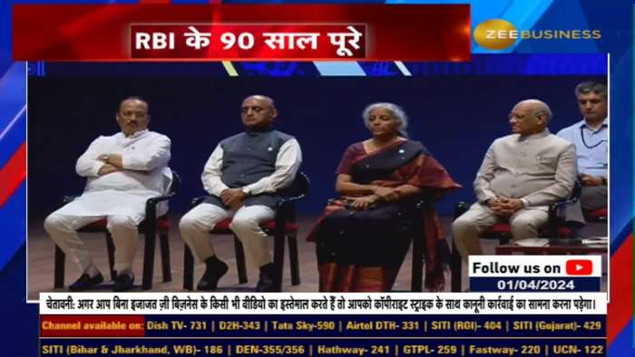 RBI Governor Shaktikanta Das on 90 Years of RBI: What RBI Governor Said? Watch Here
