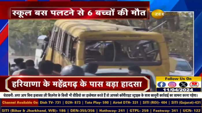 School Bus Crash Leads to Tragic Loss of 6 Lives in Haryana