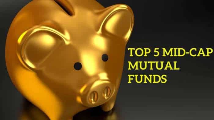 Top 5 mid-cap mutual funds in India in last 1 year