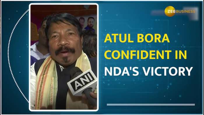 Assam Minister Atul Bora Expresses Confidence in NDA&#039;s Victory After First Round of Polling