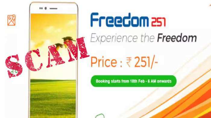 Scam: Rise and Fall of Freedom 251, the popular smartphone fraud