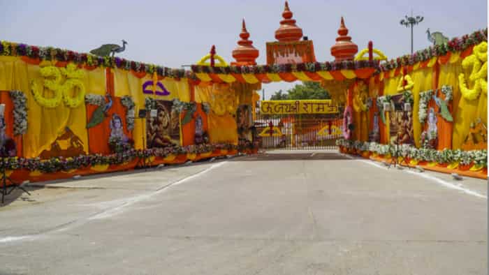 pm modi road show live ayodhya ram mandir Janmabhoomi location twitter ls polls 2024 prana pratishtha 