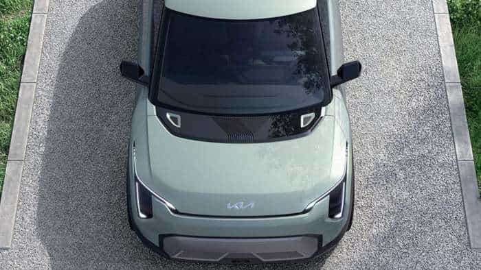 Kia unveils teaser Images of upcoming compact EV SUV: EV3