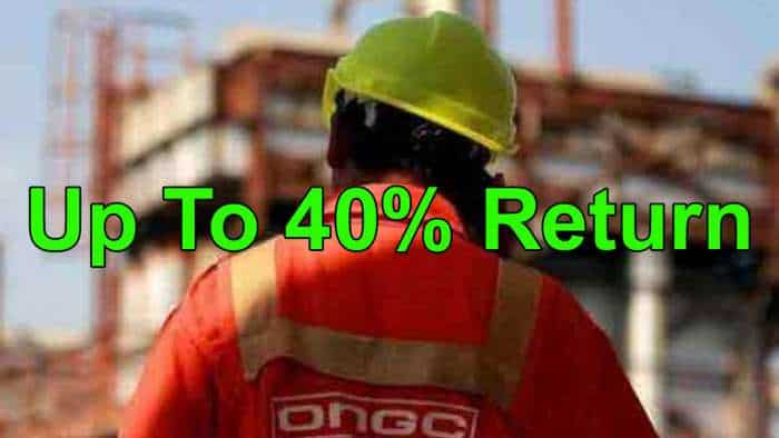ONGC dividend 2024 ongc psu stock share price target 40 pc return Check target price nse bse