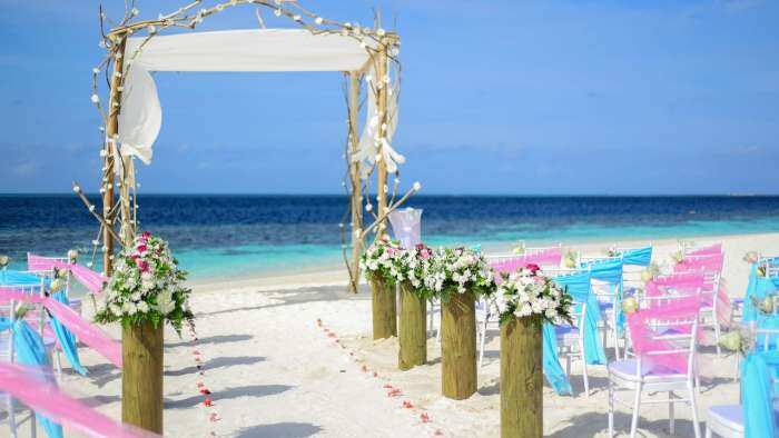 dubai visa from india on arrival price UAE supports indians hosting Abu Dhabi beach wedding destination