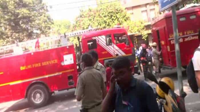 Fire breaks out at Delhi income tax office, 10 fire tenders rushed to spot