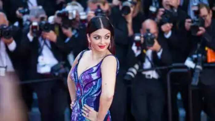 77th Cannes Film Festival country red carpet hindi cinema bollywood actor Aishwarya Rai Bachchans pop culture look
