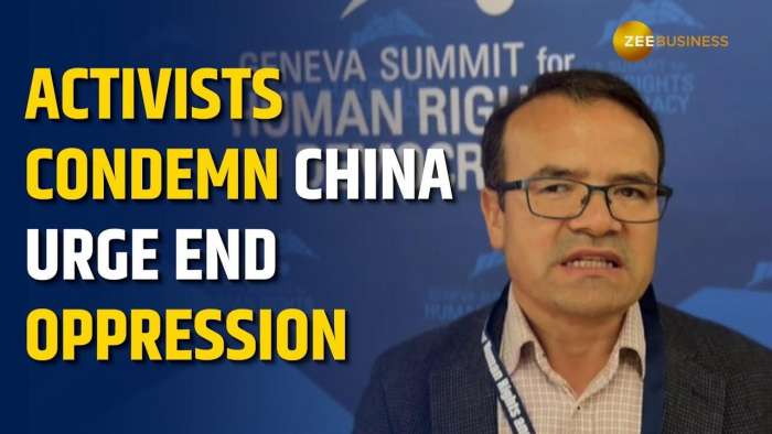  Activists Condemn China's Actions, Urge End to Uyghur and Tibetan Oppression 
