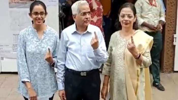 Lok Sabha Elections 2024: RBI Governor Das casts vote in Mumbai, urges all electors to exercise democratic right