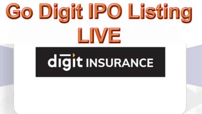  Go Digit IPO Listing LIVE Updates: Shares to list on bourses today  