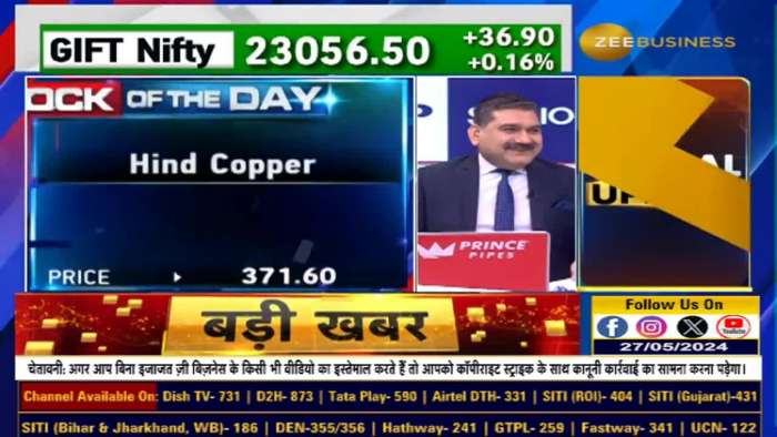  StockTips : Anil Singhvi Recommends Buying Hind Copper Today 