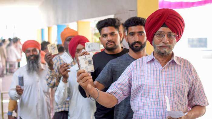 In first 2 hours of polling, Punjab records 9.64% turnout, Chandigarh 11.64%