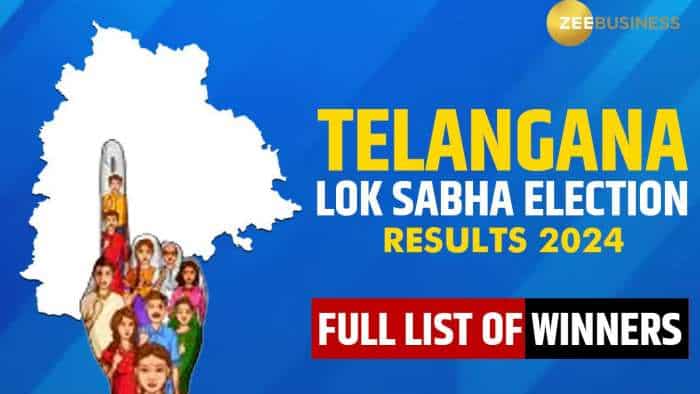  Telangana Lok Sabha Election Winners List 2024: Bharat Rashtra Samiti faces major setback, Congress leads 