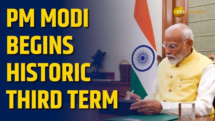 PM Modi Embarks on Third Term at PMO, NSA Ajit Doval and Principle Secretary PK Mishra Also Spotted