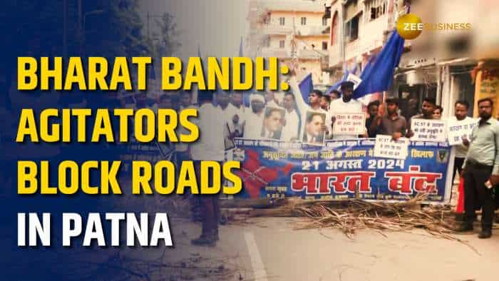 Bharat Bandh: Agitators block roads in Patna, locals unable to commute