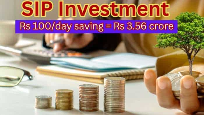 SIP Investment: Rs 100/day savings can help you build Rs 3.56 crore corpus; understand calculations of 10, 20, 30, and 40 years