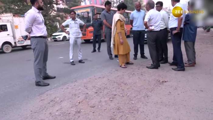 CM Atishi Inspects Roads Before Diwali