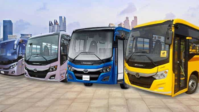  Tata Motors bags 1,000 bus deal in UP; shares off day's low 