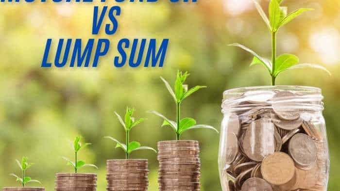 Mutual fund sip vs lump sum capital gains maturity calculator which will give higher return on inr rs 600000 investment corpus in 5 years long term