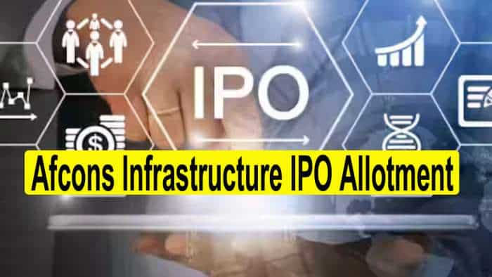 Afcons Infrastructure IPO allotment date and time: Check application status online using PAN, direct link - Step-by-step guide