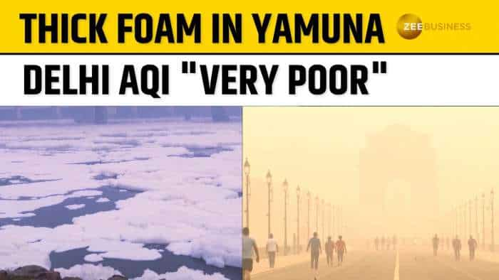  Yamuna River Foam, Delhi Air Quality Crisis 