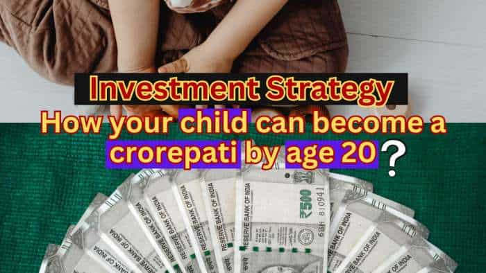 Investment Strategy: Know how your child can become a crorepati by age 20 if you invest Rs 10,000 monthly| See Calculations 