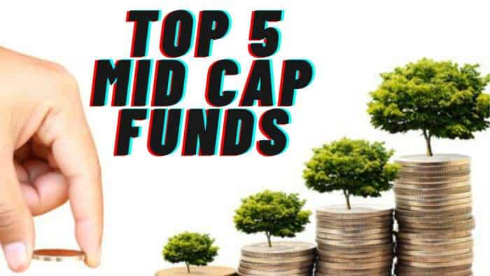 Top 5 mid cap mutual funds with best SIP returns in 1 year: See how Rs 25,000 monthly investment has grown in each scheme