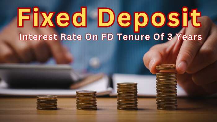 FD Rates of private public banks SBI PNB HDFC ICICI Post Office 3 year fixed deposit tenure