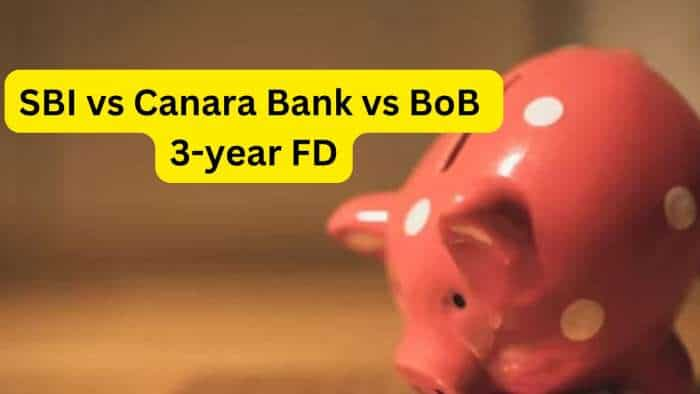 SBI vs Canara Bank vs Bank of Baroda: 3-year FD; What will be the maturity amount on Rs 9 lakh investment for general and senior citizens 