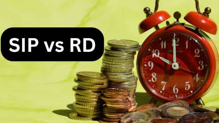 SIP vs RD: What can be your corpus if you invest Rs 25,000 monthly in both of them?