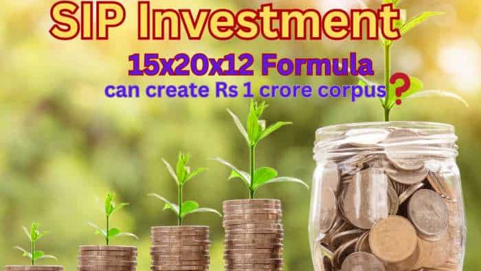  15x20x12 SIP Formula: In how many years, your Rs 20,000 monthly SIP investment can take you to Rs 1 crore corpus? Know through calculations 